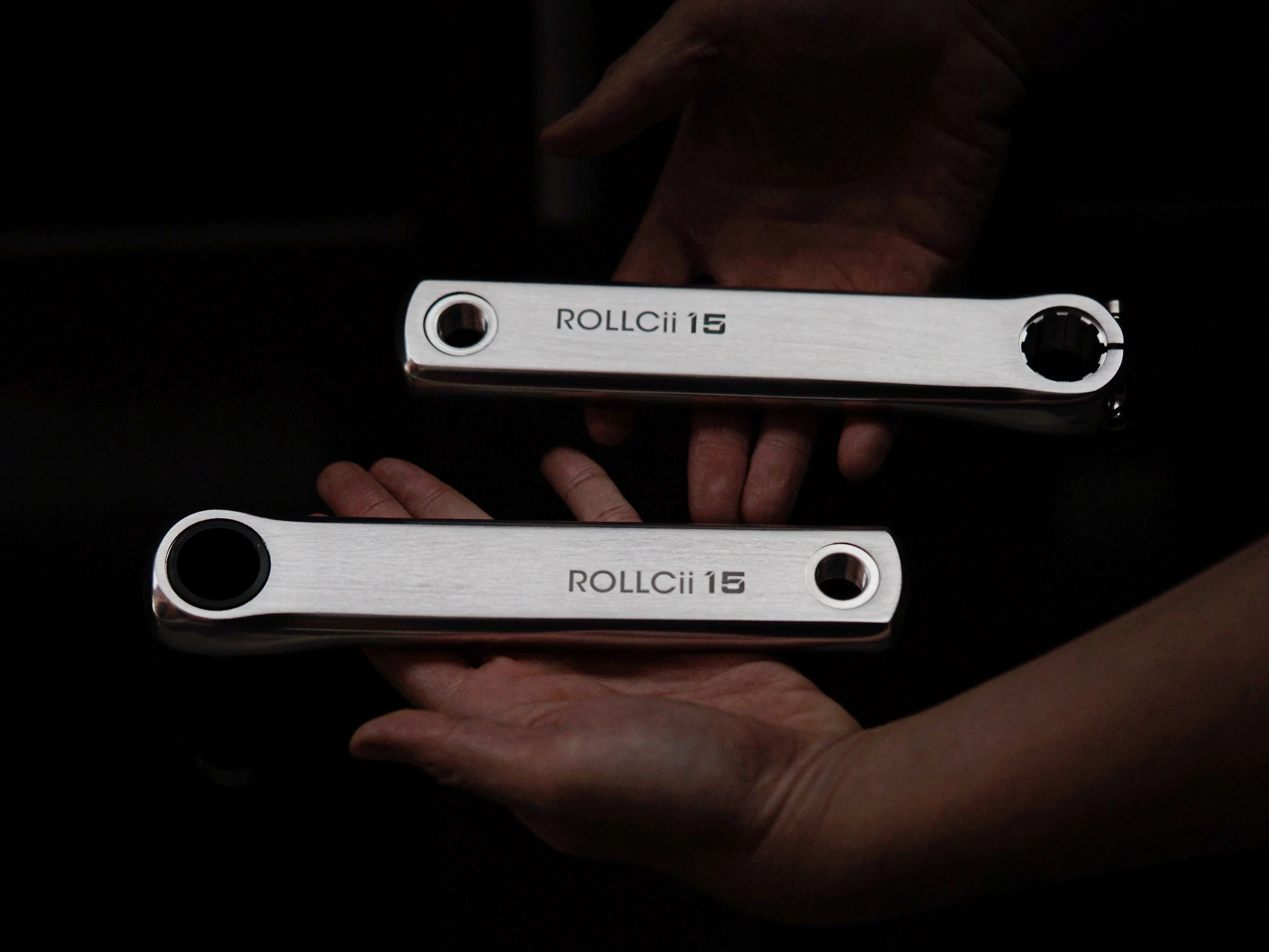 ROLLCii 15 MTB CRANK SET ( NOT INCLUDING CHAINRING)